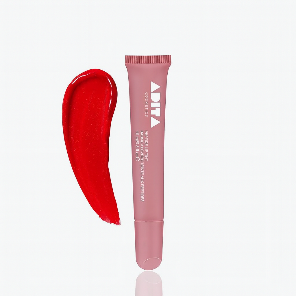 Peptide Tinted Lip Treatment Oil — Hydrating Glossy Finish